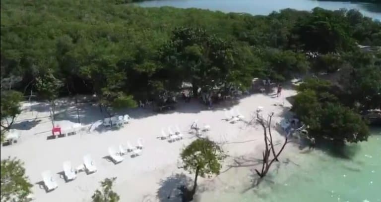 como llegar a agua azul islas del rosario